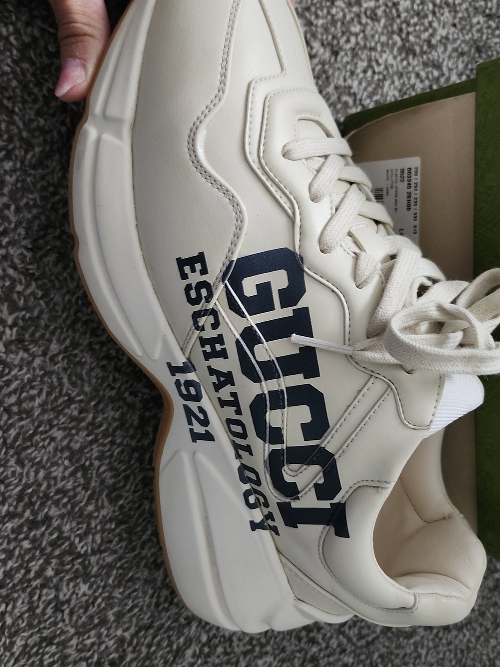 Gucci Cream 'Eschatology 1921' Rhyton Sneakers